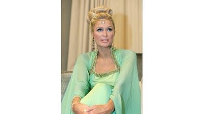 Paris Hilton, seen here during the filming of the as-yet-unaired UAE version of her show My New BFF .