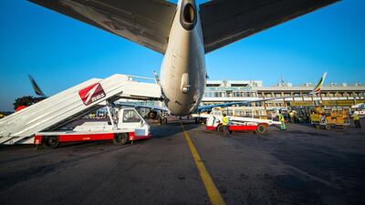 NAS operations at Entebbe International Airport in Uganda. Courtesy NAS Group