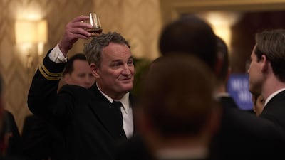 Australian actor Jason Clarke is on blistering form as Lt Greenwald. Photo: Paramount Global