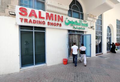 Salmin Trading Shops attracts visitors keen to get equipped for upcoming journeys to Makkah. Chris Whiteoak / The National