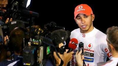 McLaren-Mercedes’ Lewis Hamilton will start from pole for the 24th time in his Formula One career. Franck Robichon / EPA