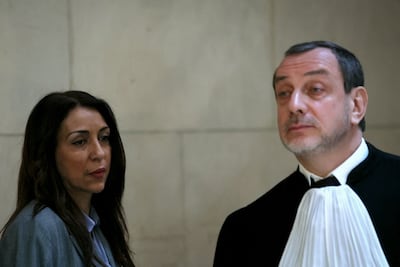 Henda Ayari and her French lawyer David-Olivier Kaminski have welcomed the sentence against Tariq Ramadan. AFP