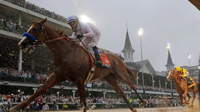 File photo of the 2018 Kentucky Derby in Louisville. AP