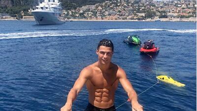 Here's Ronaldo again. Instagram/ @cristiano