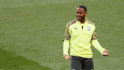 Manchester City attacker Raheem. Reuters