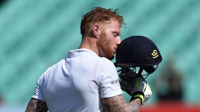 Ben Stokes had three ducks in three previous innings against India until his century on Day 2. Indranil Mukherjee / AFP
