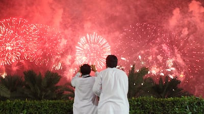 Police in Abu Dhabi and Dubai have warned against the illegal use of fireworks during Eid Al Adha. Photo: The National
