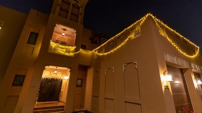 Jyoti Watchmaker's house is lit up for the beloved Indian festival