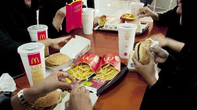 Should fast-food be banned from schools? Fatima Al Marzouqi/The National