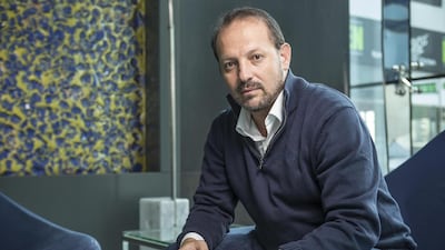 Mo Fadlallah, the founder of Babyarabia, plans to produce 500 Arabic videos for Babyarabia each year . Antonie Robertson / The National