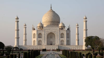 In this photograph taken on March 11, 2018, the Taj Mahal mausoleum is pictured in the Indian city of Agra. India's top court on May 1 sharply criticised the government for failing to protect the Taj Mahal. Ludovic Marin / AFP