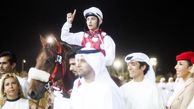 Merzal will be in action Saturday at Al Ain. Lee Hoagland / The National