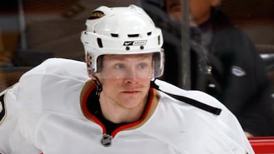 Anaheim Ducks winger Corey Perry.