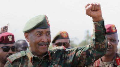 Sudan's army chief Gen Abdel Fattah Al Burhan visits the presidential palace in Khartoum after it was recaptured from the RSF. Reuters