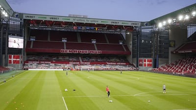 The Parken Stadium in Copenhagen, Denmark. EPA