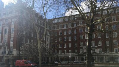 Princess Gate court apartments in South Kensington, London, where Abraaj CEO, Arif Naqvi has a home. Paul Peachey / The National
