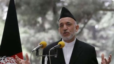 President Karzai, who traders have blamed for the market attack.