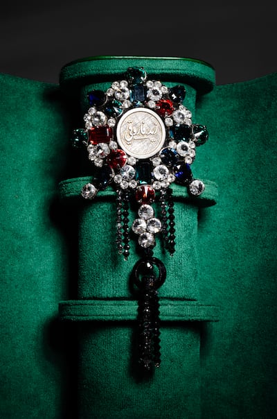 A brooch by Zaid Farouki. Photo: Zaid Farouki