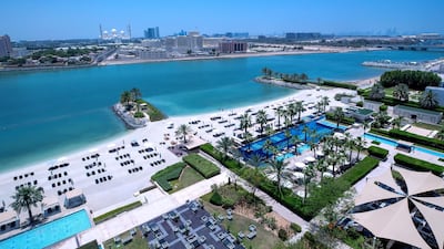 Fairmont Bab Al Bahr in Abu Dhabi.
