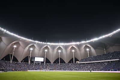 King Fahd Sports City Stadium hosted a BTS concert in 2019. Getty Images