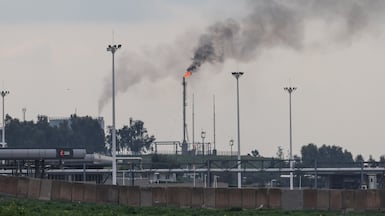 Erbil oil refinery operations have been disrupted as Iraq cuts production amid the Iran conflict and the Strait of Hormuz blockade. Getty Images