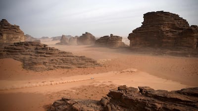 Mini's Stephane Peterhansel and his co-driver Edouard Boulanger. AFP