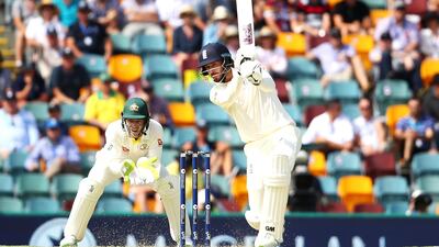 James Vince scored the first half-century of his Test career at the Gabba on Thursday. Mark Kolbe / Getty Images
