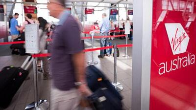 Virgin Australia flies to 45 destinations in Australia and New Zealand versus three destinations for Etihad in that region. Bloomberg News