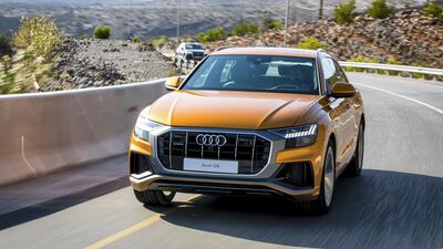 The new Audi Q8 in Oman. Audi