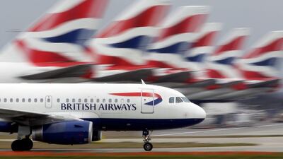 8th: British Airways. Based: UK. Flight performance: on time 71%. Baggage fees: third bag $170. Fleet size: 265, average age 12.5 years. Getty
