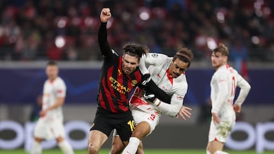 Yussuf Poulsen (On for Silva 82’) N/A. Getty Amadou Haidara (On for Schlager 82’) N/A. Raum (On for Halstenberg 89') N/A.