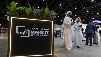 The event at Adnec is expected to generate more than Dh168 billion in agreements. Victor Besa / The National
