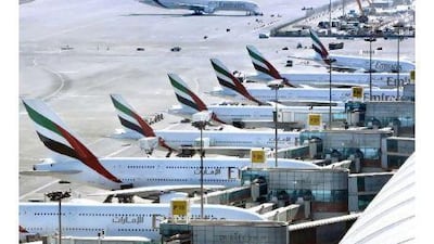 Dubai Airports is finalising a detailed strategy to expand airspace capacity over the next decade. Stephen Lock / The National