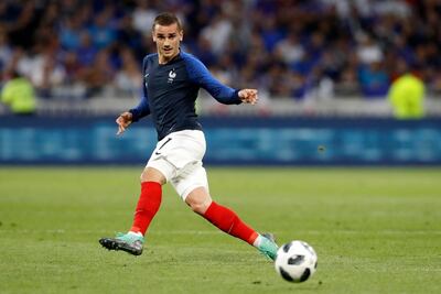 Antoine Griezmann during the International Friendly match between France and USA in Lyon on June 9, 2018. Alex Martin / EPA