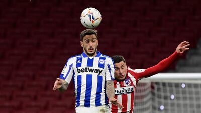 =15) Joselu (Alaves) seven goals in 25 appearances. AFP
