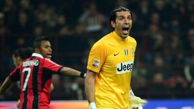2012: Juventus win their first Serie A title since 2003 as Antonio Conte’s men go unbeaten all season with 23 wins and 15 draws in the league to finish top by four points from AC Milan. Olivier Morin / AFP