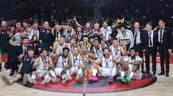 Real Madrid win the 2026 EuroLeague Basketball SuperCup in Abu Dhabi. Victor Besa / The National