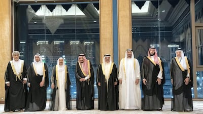 GCC leaders pose for a photo.