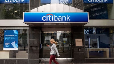 A Citi bank branch in San Francisco, California. Bloomberg