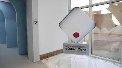 The lounge is located inside Abu Dhabi Ladies Club. Wajod Alkhamis / The National