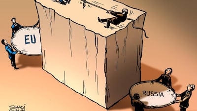 Editorial cartoon by Shadi Ghanim for 9/2/2014