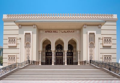 Africa Hall, Sharjah Courtesy of The Africa Institute