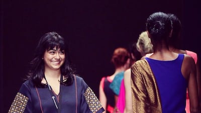 Shweta Wahi (6:30pm on Thursday): Worthy of a mention is up-and-coming talent Shweta Wahi. The 23-year-old Canadian-Indian designer will unveil her fall/winter collection at IFW and no doubt hold her own alongside India’s design stalwarts. Despite her tender years, she’s already ratcheted up a number of international shows, IFW marking her 27th. Courtesy Shweta Wahi