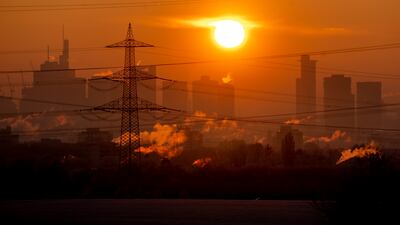 Cold weather in Germany led to consumers using more gas. AP