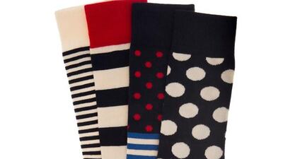 Happy Socks for men and women are now available on the site. Courtesy of SIVVI