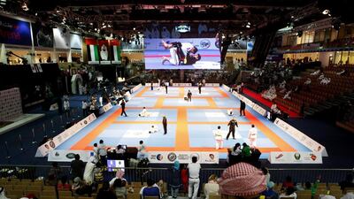 Jiu-jitsu is one of the fastest-growing sports in the UAE as the inaugural Ras Al Khaimah Open starts on Friday. Christopher Pike / The National