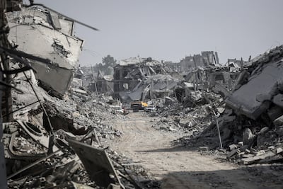 Swathes of Gaza lie in ruins after two years of war. Bloomberg