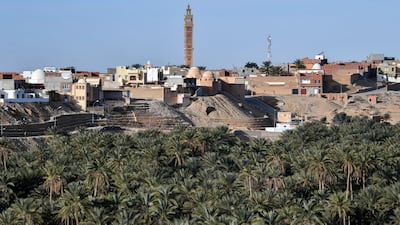 Centuries-old irrigation systems are still in use in the region, helping to sustain farms and palm gardens.