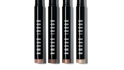 The Long-Wear shadow stick is available in seven different shades. Courtesy of Bobbi Brown