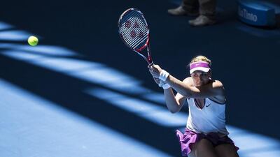 Sabine Lisicki for Germany during the women’s match between France and Germany in session 7 on day 4 of the Hopman Cup at the Perth Arena, Perth, Australia, 06 January 2016. Dave Hunt / EPA